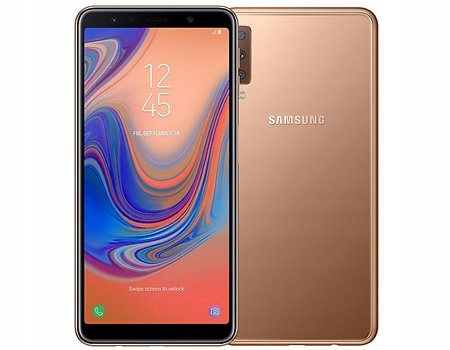 Samsung Galaxy A7 SM-A750FN/DS 4/64GB Złoty | B