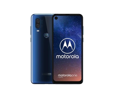 Motorola One Vision 4/128GB Dual Sim | XT1970-3 | Niebieski | Stan: Dobry