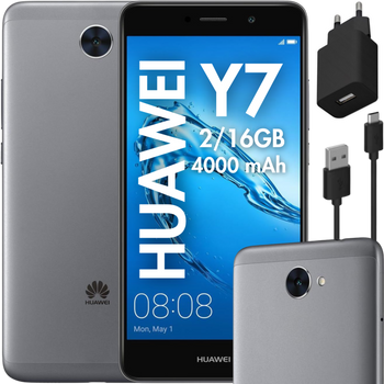 HUAWEI Y7 2/16GB TRT-LX1 Dual SIM | Szary | B