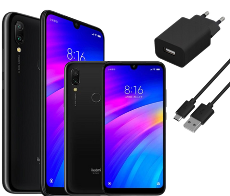 Xiaomi Redmi 7 2/16GB Dual Sim LTE | Czarny | A+++