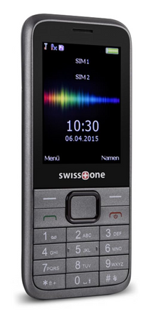 Telefon komórkowy Swisstone SC 560 Dual SIM | Czarny | A-