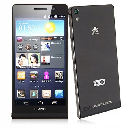 Huawei Ascend P6 2/8GB | P6-U06 | Czarny | A