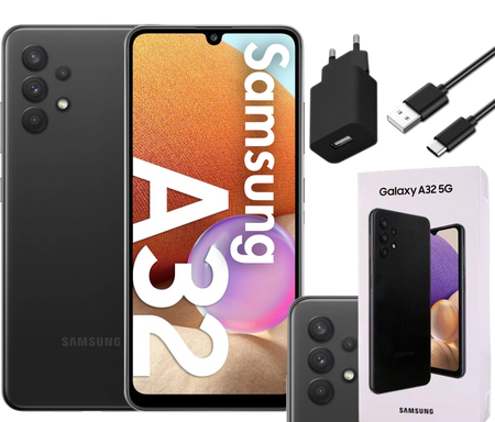 Samsung Galaxy A32 4/64GB 6.4" 5G | SM-A326B/DS | Czarny |