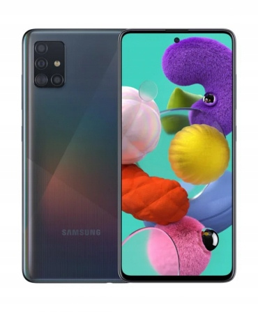 Samsung Galaxy A51 4/128GB LTE Dual SIM | A515F/DS | Czarny | Stan: Dobry