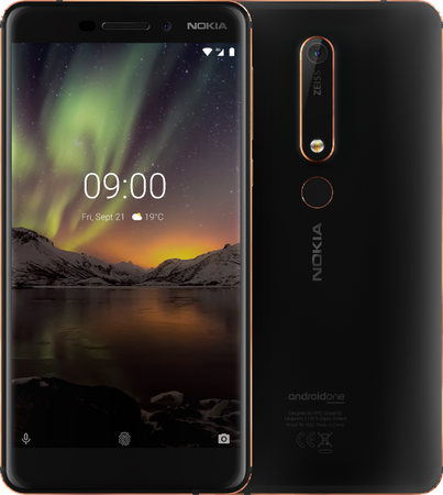 Nokia 6.1 TA-1043 Dual Sim 3/32GB Czarny | A