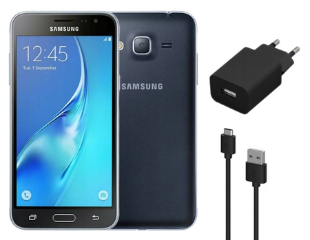 Samsung Galaxy J3 2016 LTE | SM-J320FN | Czarny | Stan: Bardzo dobry