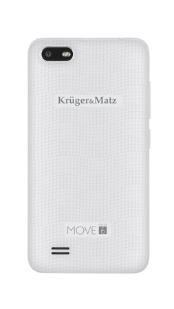 Kruger&Matz MOVE 6 mini 1/8GB 1400 mAh | Biały | Oryginalne opakowanie