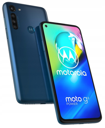 Motorola Moto G8 4/64GB 6.39" Dual Sim LTE | XT2045-2 | Niebieski | A-