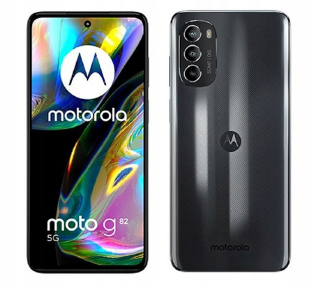 Motorola Moto G82 6/128GB LTE | XT2225-1 | Czarny | Stan: Bardzo dobry