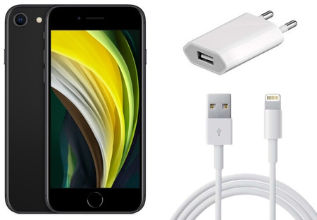 Smartfon Apple iPhone SE 2020 64GB Czarny | Stan: Bardzo dobry