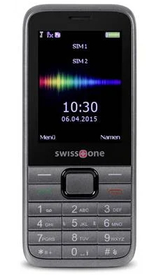 Telefon komórkowy Swisstone SC 560 Dual SIM | Czarny | A-