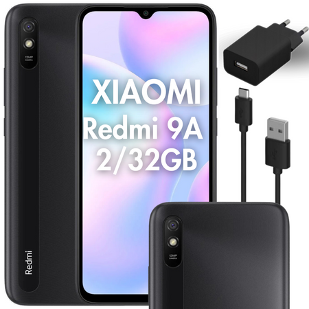 Xiaomi Redmi 9A 2/32GB 6.53" Czarny | PR