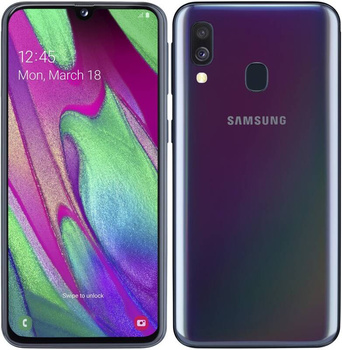 Samsung Galaxy A40 (SM-A405FN/DS) Czarny | WPLD