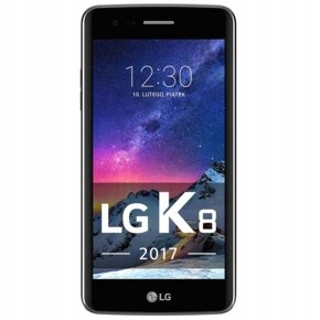 LG K8 2017 Dual Sim LTE | M200E | Srebrny | Stan: Bardzo dobry