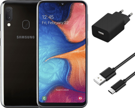 Samsung Galaxy A20e SM-A202F/DS 3/32GB LTE Czarny