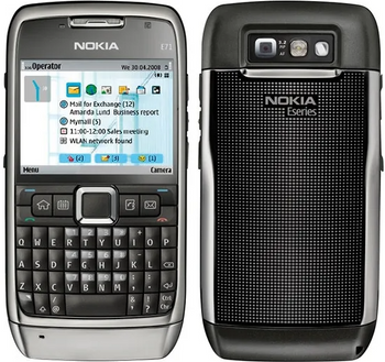 Telefon komórkowy Nokia E71-1 | Czarny | Stan: Dostateczny