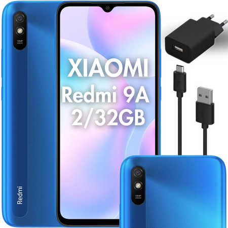 Xiaomi Redmi 9A 2/32GB M2006C3LVG | Ciemny niebieski | A+