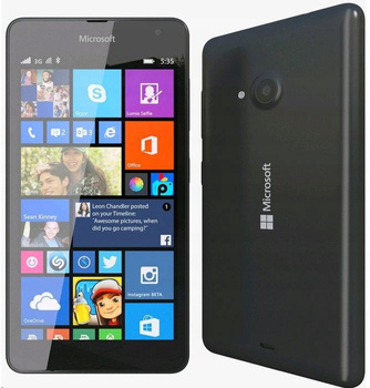 Microsoft Lumia 535 Dual Sim Czarny | A