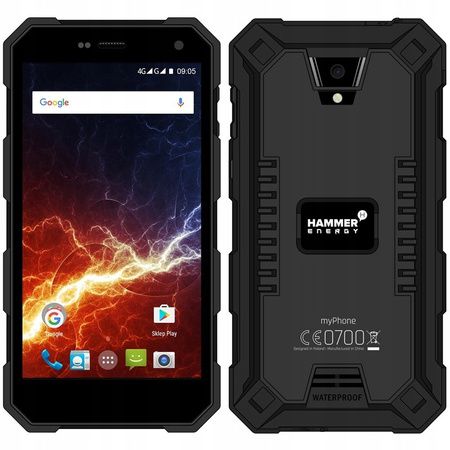 MyPhone Hammer Energy LTE IP68 Czarny | A-