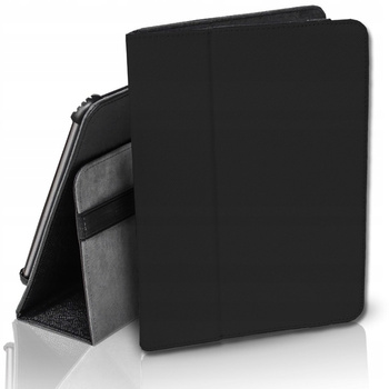 Etui skórzane futerał do Samsung Galaxy Tab S2 9.7 T810 / T815 | Czarny |