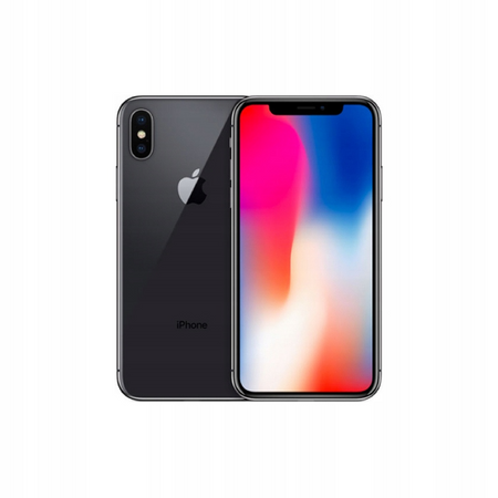 Apple iPhone X 64GB 5.80" Szary | AKCESORIA | A-