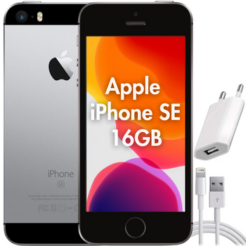 Apple iPhone SE 16GB Szary | AKCESORIA | A