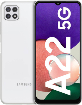 Samsung Galaxy A22 5G 4/64GB NFC 5000mAh 6.6" | SM-A226B/DSN | Biały | A+++