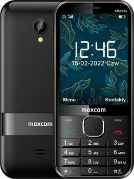 Telefon komórkowy Maxcom MM334 Classic 4G 1400mAh 3,2" Czarny | Stan: Dobry