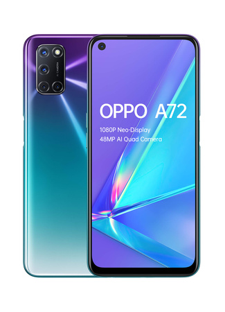 Oppo A72 4/128GB 6.50" 60Hz LTE | Fioletowy | A