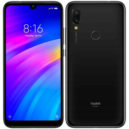 Xiaomi Redmi 7 2/16GB Dual Sim LTE | Czarny | A+++