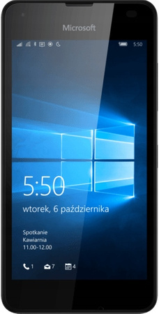 Microsoft Lumia 550 Czarny | A-