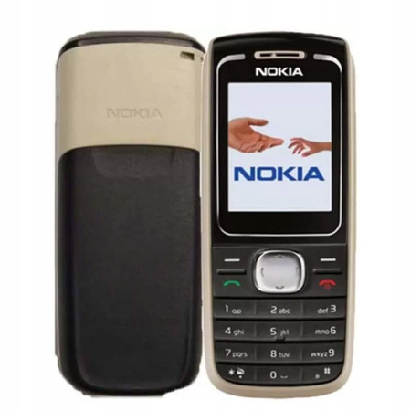 Telefon komórkowy Nokia 1650 | Czarny | + SŁUCHAWKI