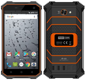 Smartfon Maxcom Smart MS457 Strong LTE Pomarańczowy | Stan: Idealny