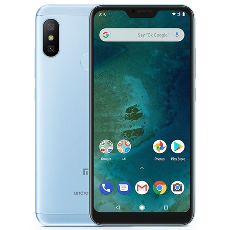 Xiaomi Mi A2 Lite 4/64GB LTE | Niebieski | Stan: Bardzo dobry