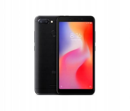 Xiaomi Redmi 6 4/64GB LTE Dual Sim | Czarny | A-